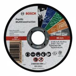 Диск отрезной универсальный 115х1,0х22,2мм BOSCH