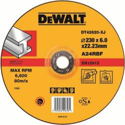 Диск отрезной по металлу 230х6x22.2 DT42620 DeWalt
