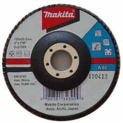 Лепестковый диск торцевой 125х22,2 А 80 MAKITA