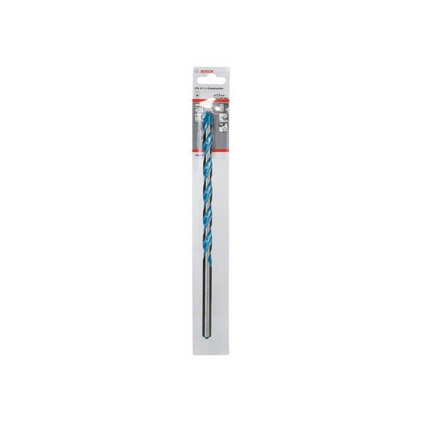 BOSCH Сверло MultiConstruction, 12х200х250мм,универсальное