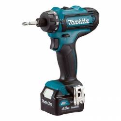 Makita Дрель аккумуляторная,10.8В,2х1.3АчLi-ion,БЗП-10мм,0-3501300обм,2414Нм,1кг,чем